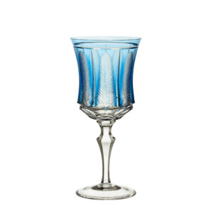 Taça de 6 Taça Cristal Para Vinho Tinto 360 Ml Strauss -Azul Claro