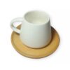 Conjunto de Xícaras de Café 90ml com Suporte – 7 Peças em Vidro para Mesa Posta"