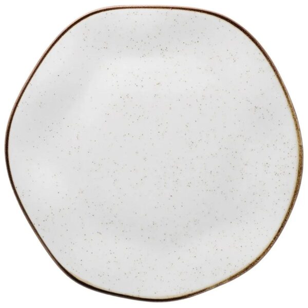 Conjunto de Pratos Rasos Ryo Maresia 12 Peças em Porcelana – Elegância para sua Mesa