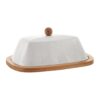 Manteigueira Oasis 21cm – Design Elegante para Mesa Posta e Cozinha Sofisticada