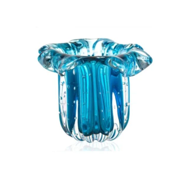 Vaso Murano Salvador PP Aqua marine