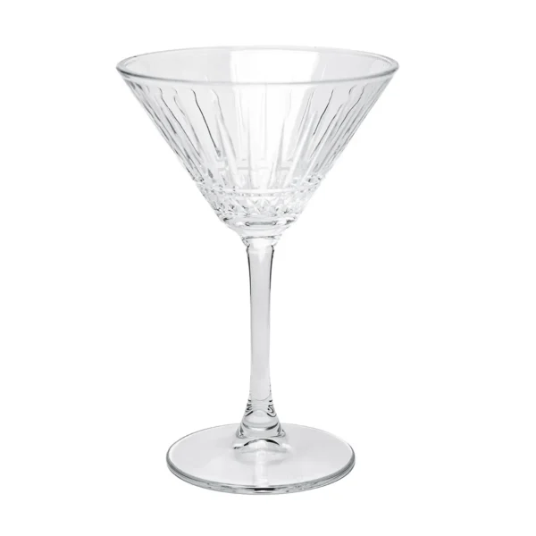 Jogo de 4 Taças Para Martini Elysia em Vidro - 300 Ml