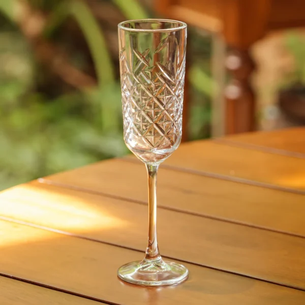 Jogo de 4 Taça Champanhe em Vidro -175 Ml - Imagem 2