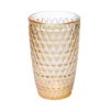 Jogo de 6 Copos Amelie Vidro Ambar - 355 Ml
