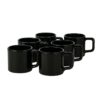 Jogo De 6 Xicaras Café - 80Ml