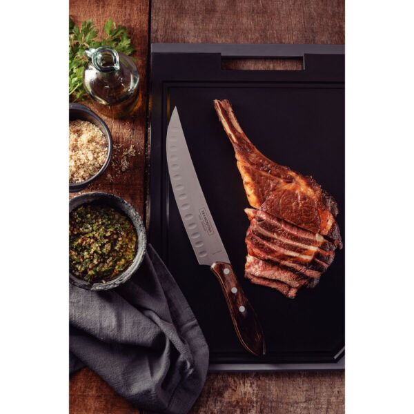 Faca para Carne Butcher Tramontina Madeira Castanho 8 - Imagem 2