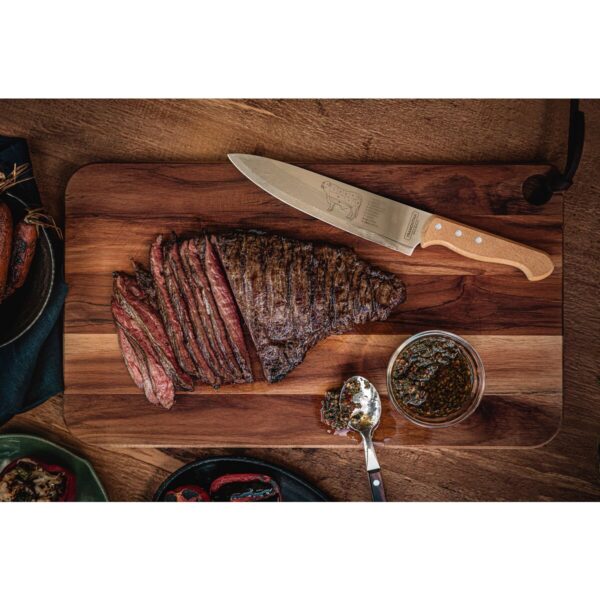 Faca para Carne Tramontina Churrasco Madeira Natural - Imagem 2