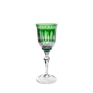 Jogo de 6 Taça Vinho 350 Ml - Verde Escuro