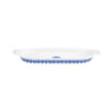 Assadeira Oval Azure Lux em Porcelana 41x15 cm - Vista alegre