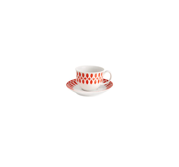 Jogo 6 Xicaras de Café Com Pires Sevilla - Vista Alegre
