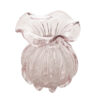 Vaso de Vidro Italy Rosa Claro 5x13