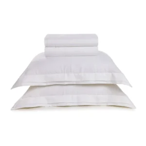 Jogo de Cama Queen 100% Linho Vasari -Trussardi