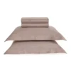 Jogo de Cama Queen 100% Algodão Egípcio Nocciola - Trussardi