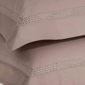 Alternative view of Jogo de Cama Queen 100% Algodão Egípcio Nocciola - Trussardi