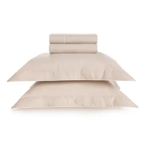 Jogo de Cama Queen Trussardi 200 Fios 100% Algodão Avena