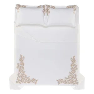 Alternative view of Jogo de Cama Queen 100% Algodão Egípcio Limonata Branco Trussardi