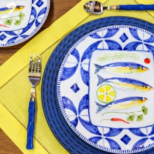 Jogo 12 Pratos SP Resort Salinas Luiz Salvador