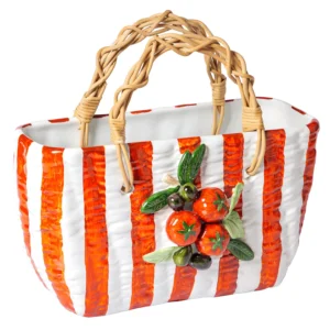 Bolsinha Tomate em relevo Luiz Salvador