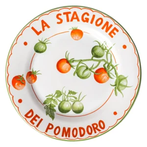 Jogo 6 pratos Pomodoro Luiz Salvador