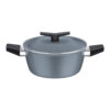 Caçarola 4,3L com tampa 24 cm Spezia Azul Ardósia - Tramontina