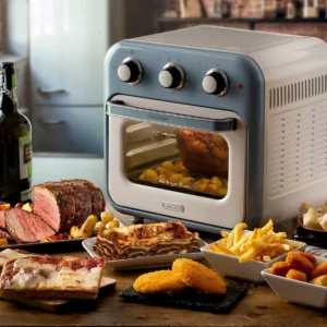 Alternative view of Fritadeira Air Fryer Oven Vintage Azul Ariete