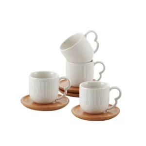Conjunto 4 Xícaras de Café Oasis